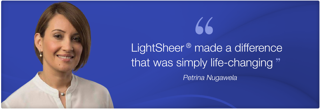 LightSheer made a difference that was simply life-changing